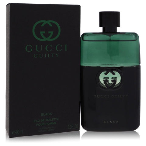 Gucci Guilty Black by Gucci - Eau De Toilette Spray 3 oz