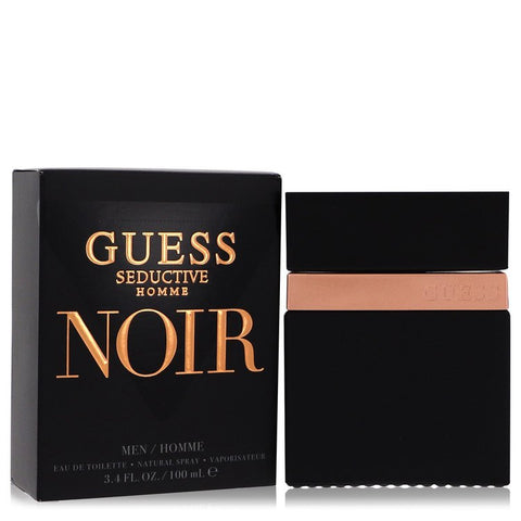 Guess Seductive Homme Noir by Guess - Eau De Toilette Spray 3.4 oz