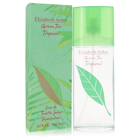 Green Tea Tropical by Elizabeth Arden - Eau De Toilette Spray 3.3 oz