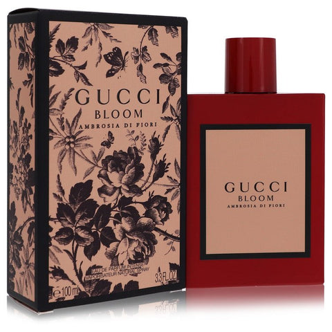 Gucci Bloom Ambrosia Di Fiori by Gucci - Eau De Parfum Intense Spray 3.3 oz