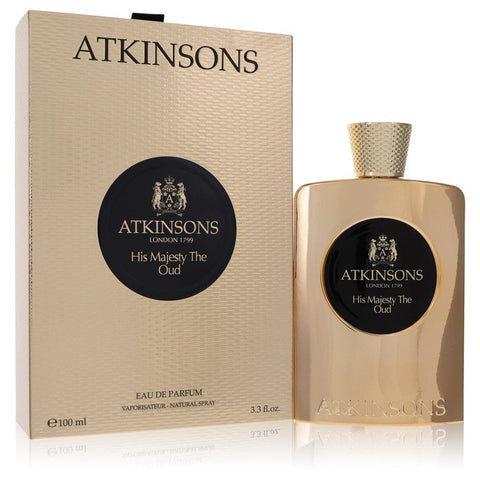 His Majesty The Oud by Atkinsons - Eau De Parfum Spray 3.3 oz