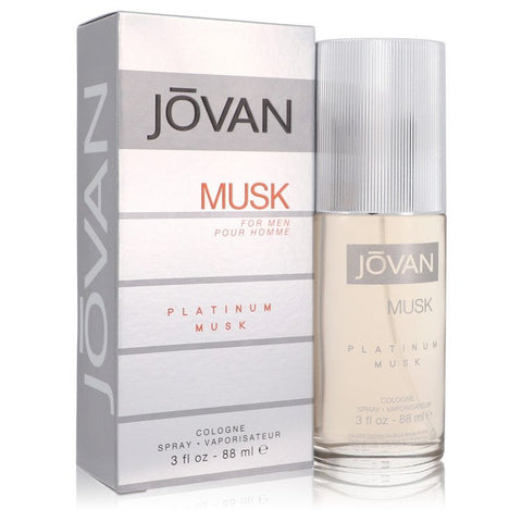 Jovan Platinum Musk by Jovan - Cologne Spray 3 oz