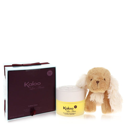 Kaloo Les Amis by Kaloo - Eau De Senteur Spray / Room Fragrance Spray (Alcohol Free) + Free Fluffy Puppy 3.4 oz