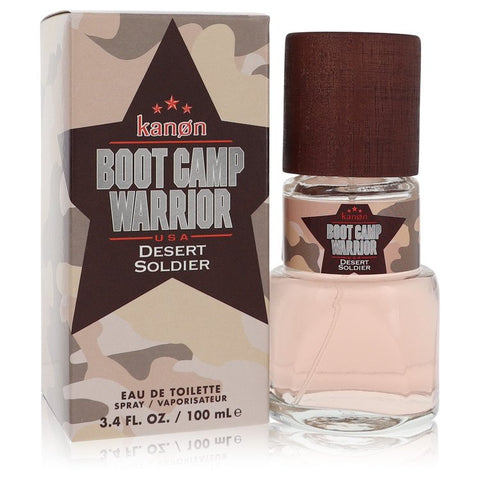 Kanon Boot Camp Warrior Desert Soldier by Kanon - Eau De Toilette Spray 3.4 oz