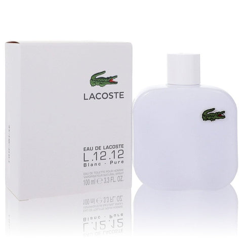 Lacoste Eau De Lacoste L.12.12 Blanc by Lacoste - Eau De Toilette Spray 3.3 oz