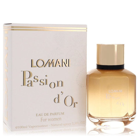 Lomani Passion D'or by Lomani - Eau De Parfum Spray 3.3 oz