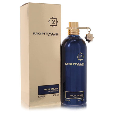 Montale Aoud Ambre by Montale - Eau De Parfum Spray (Unisex) 3.4 oz