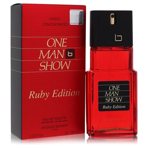 One Man Show Ruby by Jacques Bogart - Eau De Toilette Spray 3.3 oz