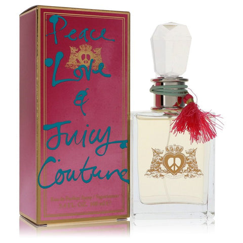 Peace Love & Juicy Couture by Juicy Couture - Eau De Parfum Spray 3.4 oz