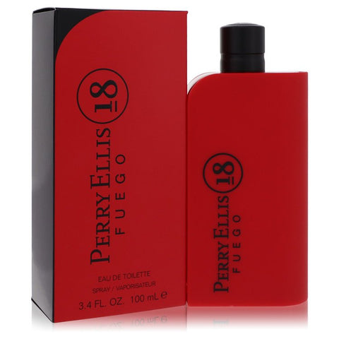 Perry Ellis 18 Fuego by Perry Ellis - Eau De Toilette Spray 3.4 oz