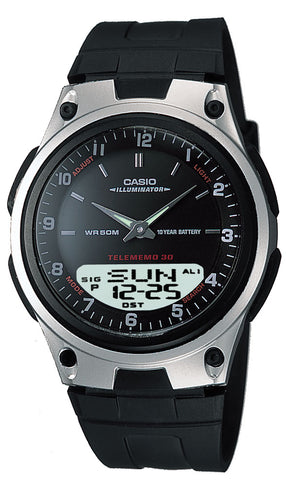 Casio Men's AW80-1AV Forester Ana-Digi Databank Watch