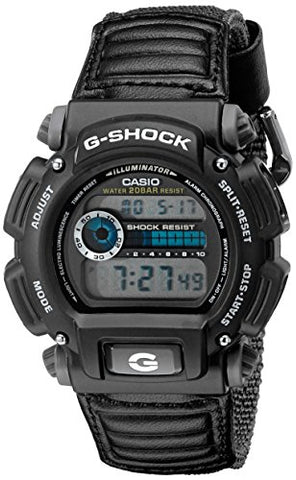 CASIO.casio gshock digital blk nylon