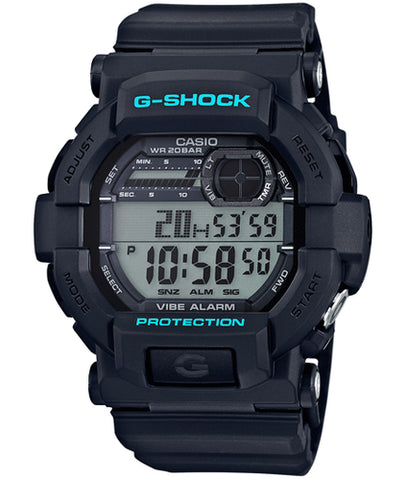Casio Men's G-Shock Alarm World Time Black Watch