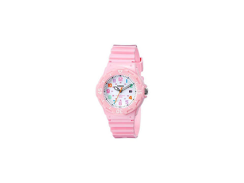 Casio Women's LRW200H-4B2VCF Pink Resin Band Watch