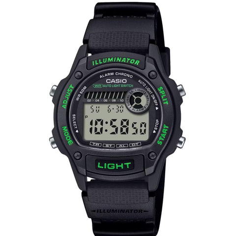 CASIO casio illuminator blk  grn
