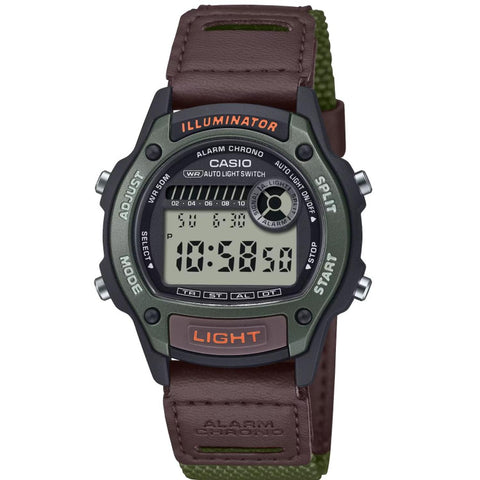 CASIO casio illuminator nylon brown