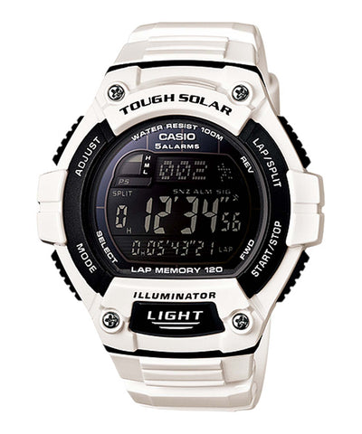 Casio Men's W-S220C-7BVCF White Watch