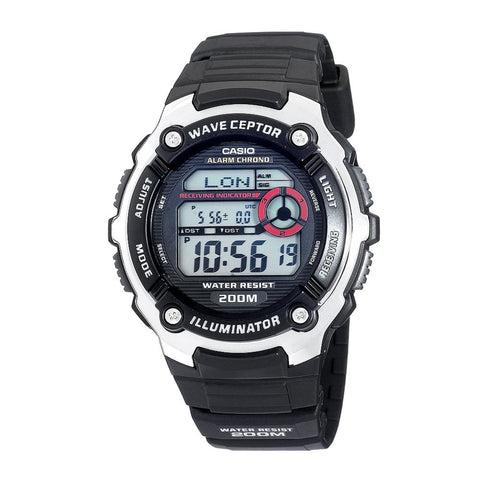Casio Men's WV200A-1AV Waveceptor Watch with Black Band