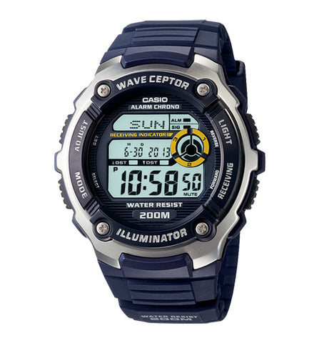 Casio Men's WV200A-2AV Waveceptor Atomic Sport Watch