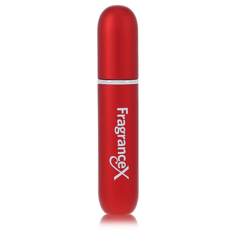 Travel Perfume Bottle by FragranceX - Mini Travel Refillable Spray with Cap Refills from Any Fragrance Bottle (Maroon) .135 oz
