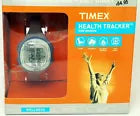 NEW TIMEX T5K484 Gray Tone HEALTH TRACKER WALK SENSOR LCD DIGITAL WATCH. Needs Battery.