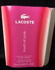 Lacoste Touch of Pink eau de toilette Pour Femme sample 2ml/0.06 Fl. Oz