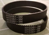 1 Belt Only! Electric Skateboard 80MM - 100MM Pulleys Wheel Belt HTD 3M 261 15MM Belt