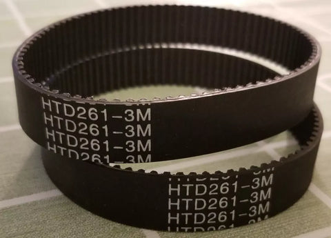 1 Belt Only! Electric Skateboard 80MM - 100MM Pulleys Wheel Belt HTD 3M 261 15MM Belt