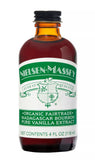 Nielsen-Massey Organic Fairtrade Madagascar Bourbon Pure Vanilla Extract 4 oz