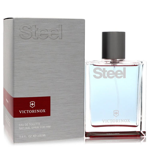 Swiss Army Steel by Swiss Army - Eau De Toilette Spray   3.4 oz