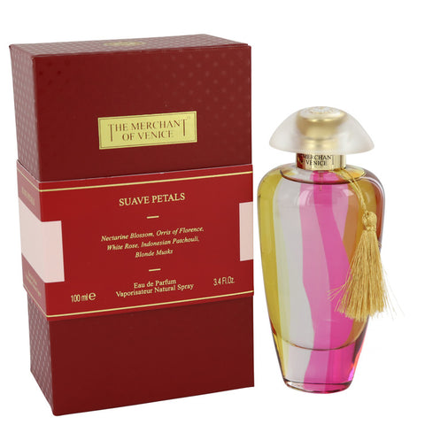 Suave Petals by The Merchant of Venice - Eau De Parfum Spray 3.4 oz