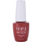 Opi Gel Color Soak-off Gel Lacquer - Left Your Texts On Red --0.5oz By Opi