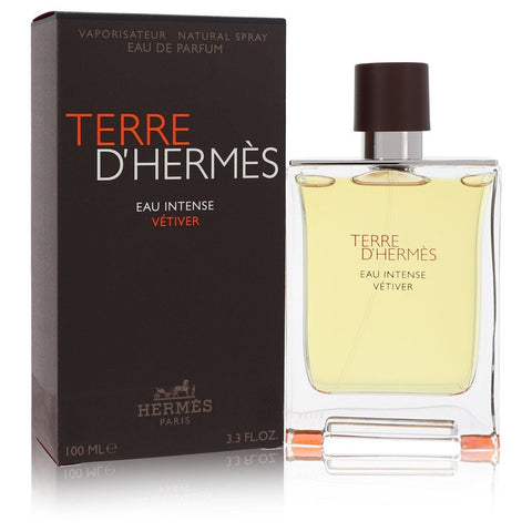 Terre D'hermes Eau Intense Vetiver by Hermes - Eau De Parfum Spray 3.3 oz
