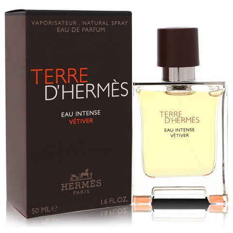 Terre D'hermes Eau Intense Vetiver by Hermes - Eau De Parfum Spray 1.7 oz
