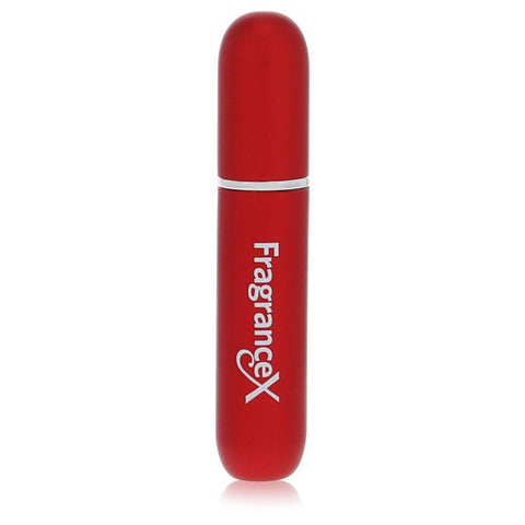 Travel Perfume Bottle by FragranceX - Mini Travel Refillable Spray with Cap Refills from Any Fragrance Bottle (Maroon) .135 oz