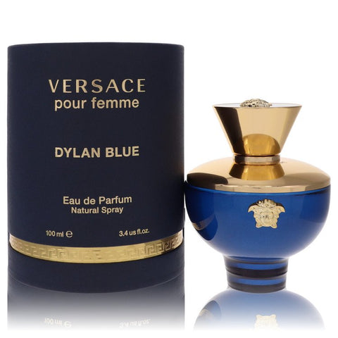 Versace Pour Femme Dylan Blue by Versace - Eau De Parfum Spray 3.4 oz