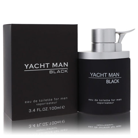 Yacht Man Black by Myrurgia - Eau De Toilette Spray 3.4 oz