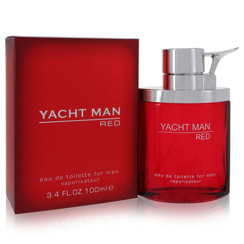 Yacht Man Red by Myrurgia - Eau De Toilette Spray 3.4 oz