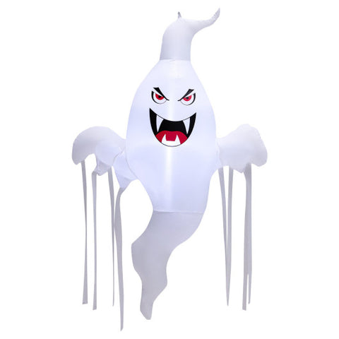 5 Feet Tall Halloween Inflatable Hanging Ghost Decoration with LED Light 5