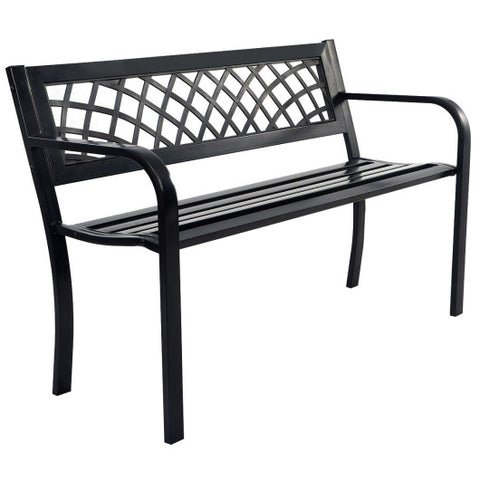 Bench Deck with Steel Frame for outdoor Bench Deck with Steel Frame for
