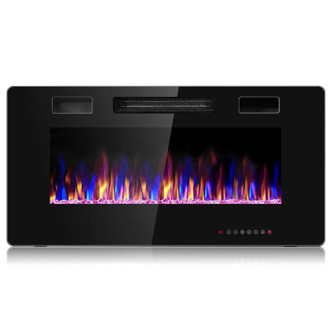 36 Inch Ultra Thin Wall Mounted Electric Fireplace 36 Inch Ultra Thin Wall