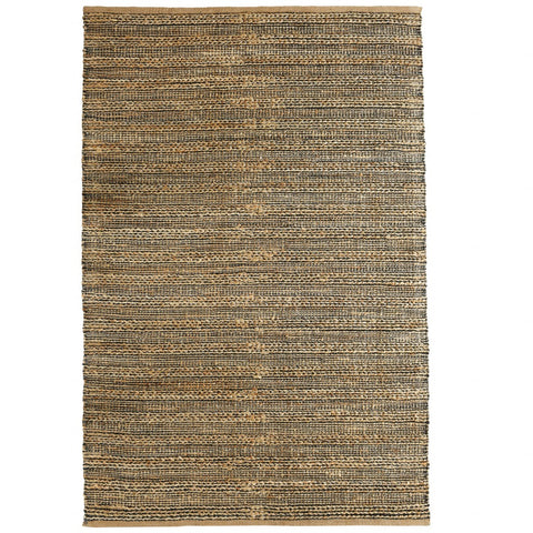 9' X 12' Natural Dhurrie Hand Woven Area Rug