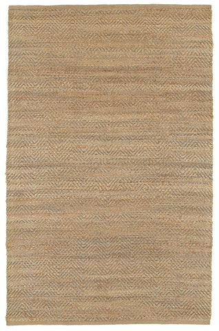 5' X 8' Brown Dhurrie Hand Woven Area Rug