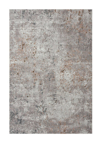 5��� x 8��� Light Gray Modern Abstract Area Rug