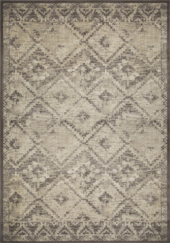3' X 5' Gray Abstract Dhurrie Area Rug