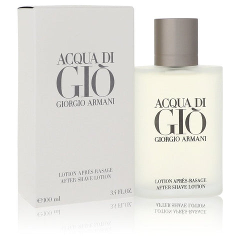 Acqua Di Gio After Shave Lotion By Giorgio Armani - 3.4 oz After Shave Lotion
