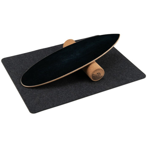 Balance Board Trainer for Core Strength-Black Balance Board Trainer for