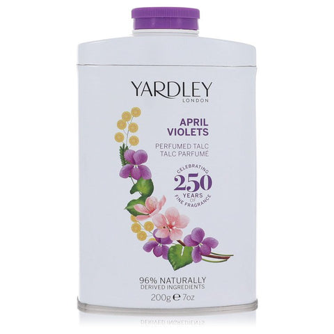 April Violets by Yardley London - Talc 7 oz