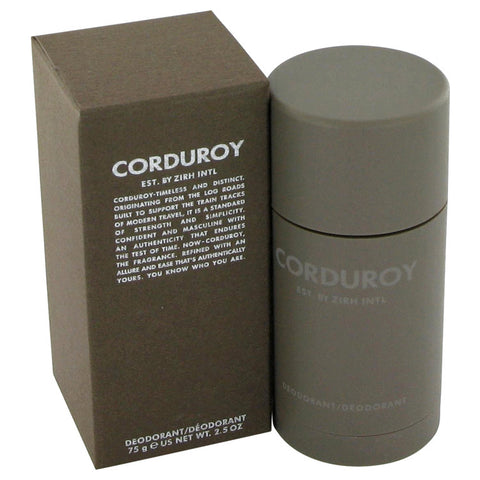 Corduroy by Zirh International - Deodorant Stick (Alcohol-Free) 2.5 oz