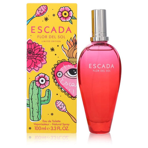 Escada Flor Del Sol by Escada - Eau De Toilette Spray (Limited Edition) 3.4 oz